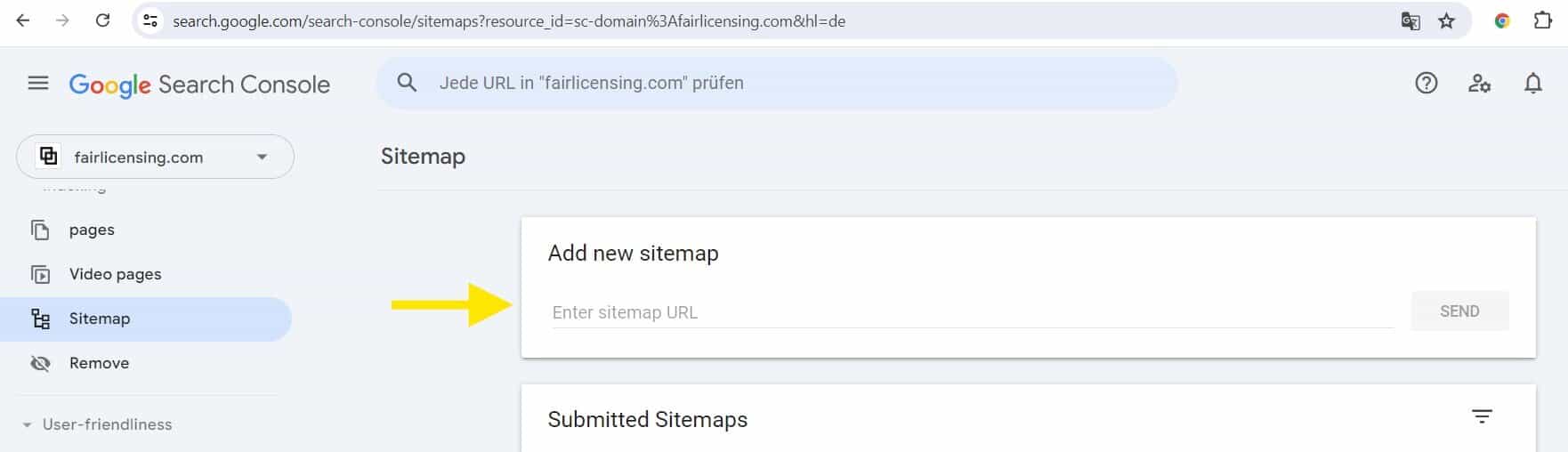 Google-Search-Console-Submit-Sitemap